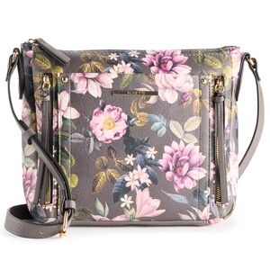 NWT Rosetti Nicole Coho Shoulder Bag - Lynnfield Floral/Grey